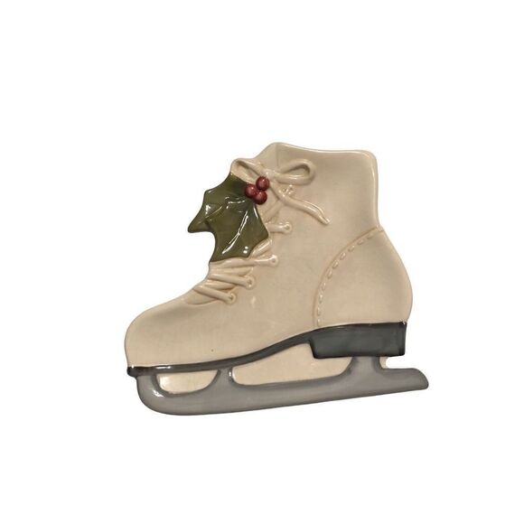 Grasslands Rd Holiday Skate Spoon Rest - Picture 1 of 5